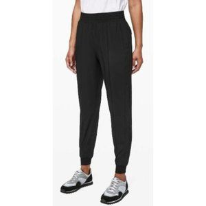 Lululemon Wanderer Jogger Black High Rise-sz 12